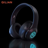 

BH10 Bluetooth Handsfree call wireless stereo music HIFI sound led light over ear BT headphone with microphone for gaming
