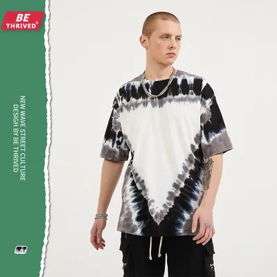 BE109 Drop Shopping 2021 spring and summer men's tie-dye short-sleeved high street T-shirt men
BE109 Drop Shopping 2021 spring and summer men's tie-dye short-sleeved high street T-shirt men