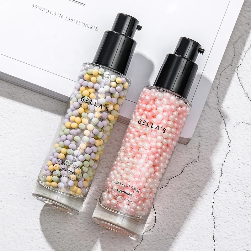 Gellas Factory Price 35ml Skin Brightening Moisturizing Face Primer Gold Pink Caviar Essence Face Makeup Base Cream, Pink, gold
Gellas Factory Price 35ml Skin Brightening Moisturizing Face Primer Gold Pink Caviar Essence Face Makeup Base Cream, Pink, gold