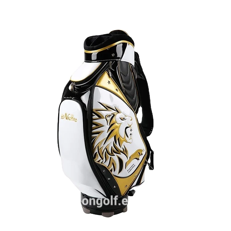 2020 new design custom Black/gold /white golf cart bag waterproof golf staff bag for men
2020 new design custom Black/gold /white golf cart bag waterproof golf staff bag for men