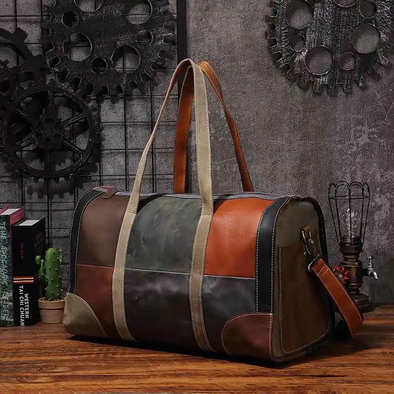Wholesale Casual Retro Water Proof Vintage Crazy Horse Leather Duffle Bag Big Capacity Mens Travel, Multied color
Wholesale Casual Retro Water Proof Vintage Crazy Horse Leather Duffle Bag Big Capacity Mens Travel, Multied color