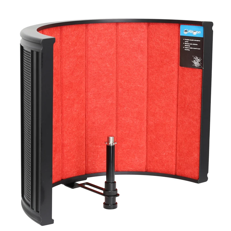 VB860 Professional Acoustic Pop Filter Diffuser Microphone Studio Shield Portable Vocal Booth Recording Wind Screen, Black
VB860 Professional Acoustic Pop Filter Diffuser Microphone Studio Shield Portable Vocal Booth Recording Wind Screen, Black