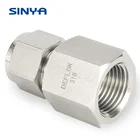 Swagelok Tube Fitting NPT thread Female Connector 1/4 inch Tube x 1/4 inch 316 Compression Instrument Fittings 6000psi