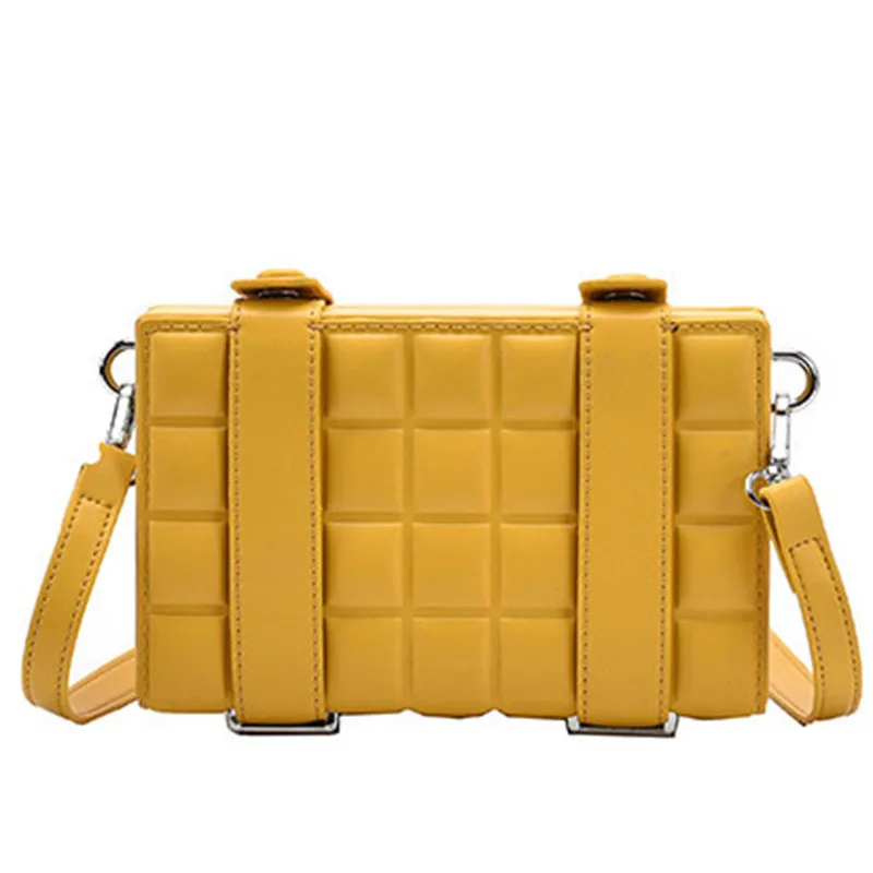 2021 Fashion Hot-selling New Square Shoulder Bag Personalized Small Square Bag Double Belt Chocolate Block Messenger Bag YGH231
2021 Fashion Hot-selling New Square Shoulder Bag Personalized Small Square Bag Double Belt Chocolate Block Messenger Bag YGH231