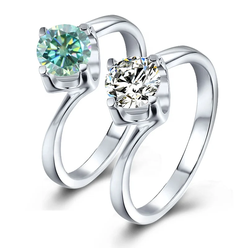 Elegant 0.5 Ctw Trendy Jewelry Moissanite Diamond 925 Sterling Silver Engagement Rings Round
Elegant 0.5 Ctw Trendy Jewelry Moissanite Diamond 925 Sterling Silver Engagement Rings Round