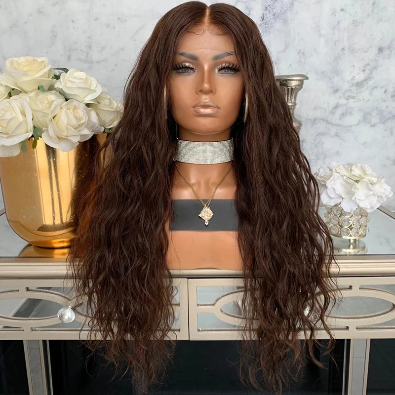 Brown Color Human Hair Wigs Lace Front Pre-Plucked Brazilian Virgin Hair Curly Wigs with Baby Hair
Brown Color Human Hair Wigs Lace Front Pre-Plucked Brazilian Virgin Hair Curly Wigs with Baby Hair
