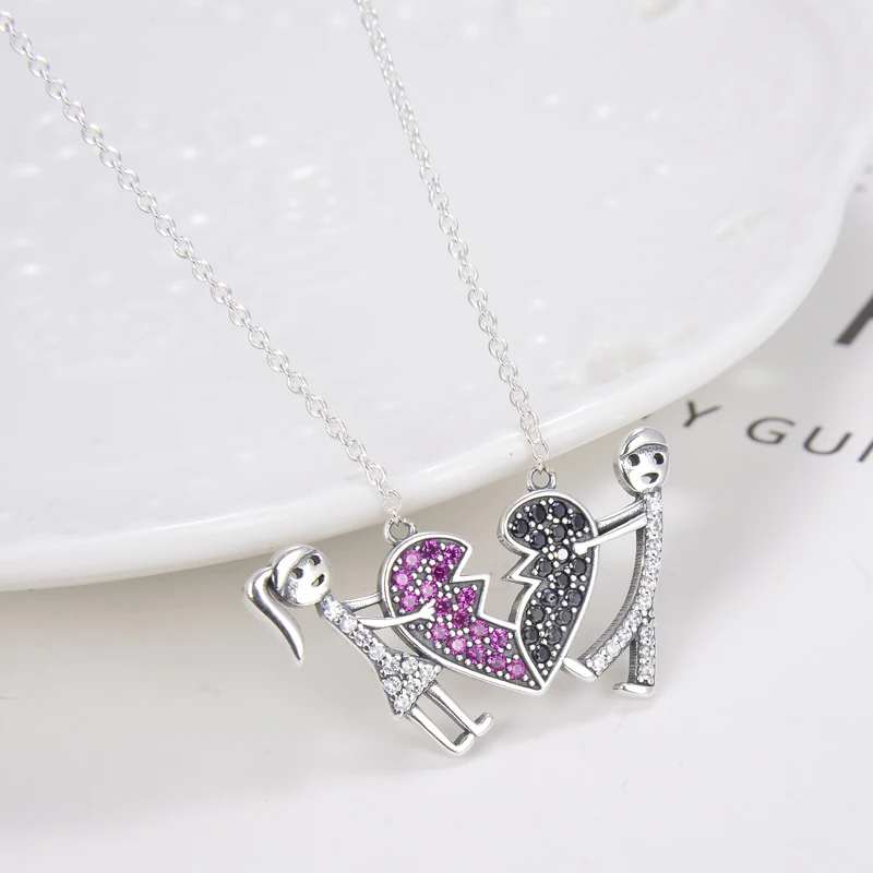 new women's fashion 925 sterling silver zircon pendant necklace Mother's Day gift
new women's fashion 925 sterling silver zircon pendant necklace Mother's Day gift