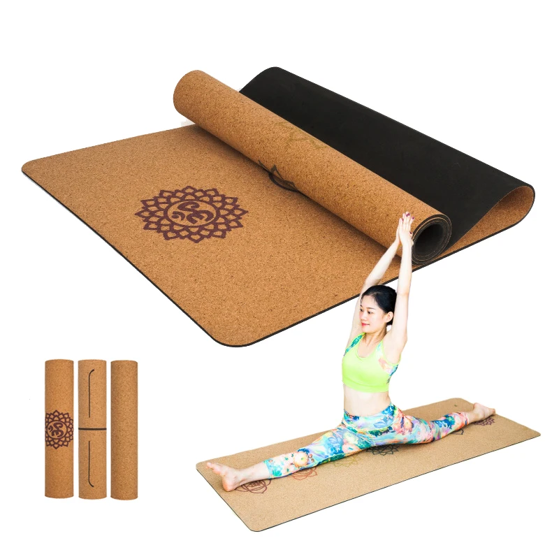 Odorless Natural Cork TPE Mat 5MM Fitness Gym Sports Mats Non-slip Pilates Exercise Pads 183X68cm with Yoga Bag, Burlywood
Odorless Natural Cork TPE Mat 5MM Fitness Gym Sports Mats Non-slip Pilates Exercise Pads 183X68cm with Yoga Bag, Burlywood