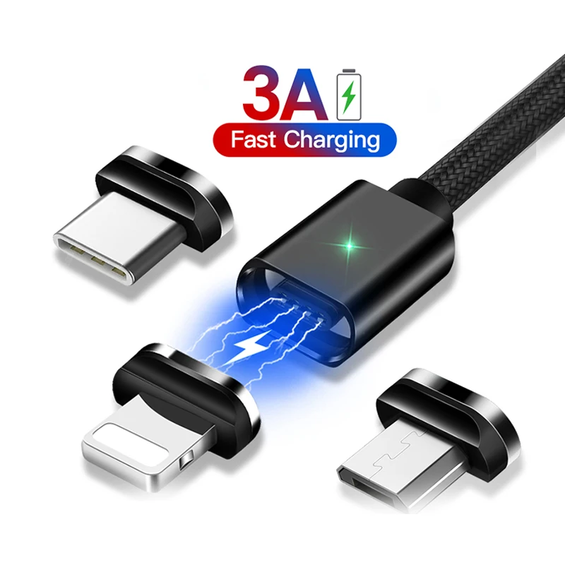 Essager Magnetic Micro USB Cable For iPhone 12 Xiaomi mi Fast Charging Data Wire Cord Magnet Charger USB Type C 1m Phone Cable
Essager Magnetic Micro USB Cable For iPhone 12 Xiaomi mi Fast Charging Data Wire Cord Magnet Charger USB Type C 1m Phone Cable