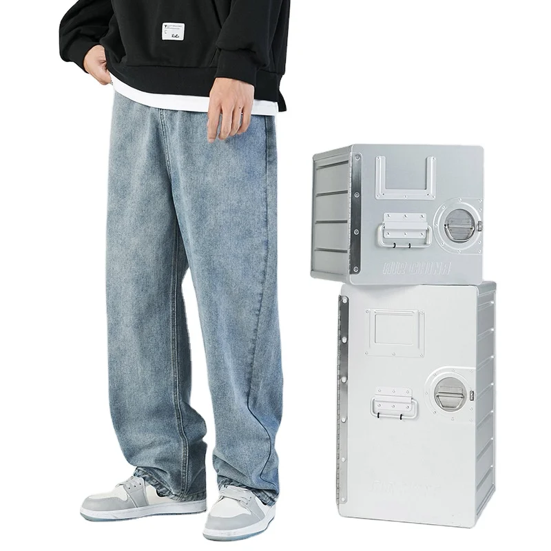 Fashion Autumn/Winter New Casual Plain Fashion Jeans Men's Wash Loose Straight Pants Jeans, Picture color
Fashion Autumn/Winter New Casual Plain Fashion Jeans Men's Wash Loose Straight Pants Jeans, Picture color