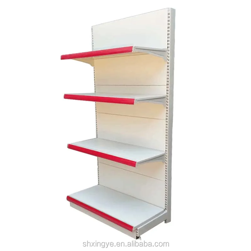 Assemble Milk White Cold Rolled Steel Single-Sided Display Shelf Single Sided Gondola Supermarket Shelf
Assemble Milk White Cold Rolled Steel Single-Sided Display Shelf Single Sided Gondola Supermarket Shelf