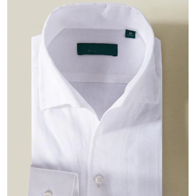 Spring and summer new shirt male long-sleeve business horizontal collar gentleman series linen slim shirt, Solid
Spring and summer new shirt male long-sleeve business horizontal collar gentleman series linen slim shirt, Solid