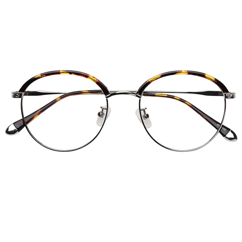 Custom Logo Popular Round TR90 & Metal Eyeglasses Unisex Optical Glasses Frame
Custom Logo Popular Round TR90 & Metal Eyeglasses Unisex Optical Glasses Frame