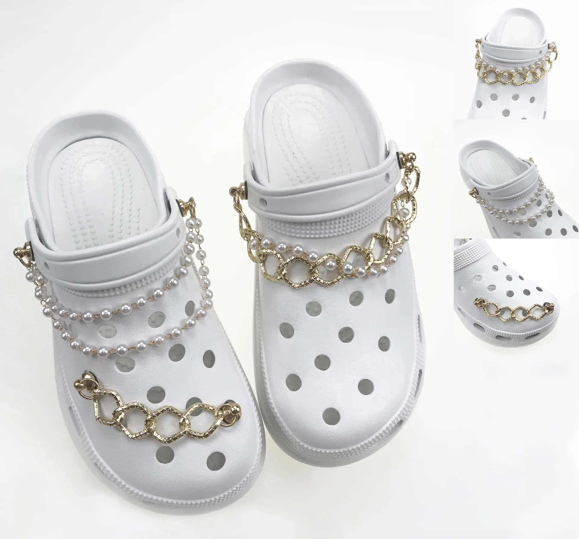 Women's shoes accessories chain set metal Rhinestone Buckle decorative buckle DIY thick chain buckle rivet shoe pins metal, Picture
Women's shoes accessories chain set metal Rhinestone Buckle decorative buckle DIY thick chain buckle rivet shoe pins metal, Picture