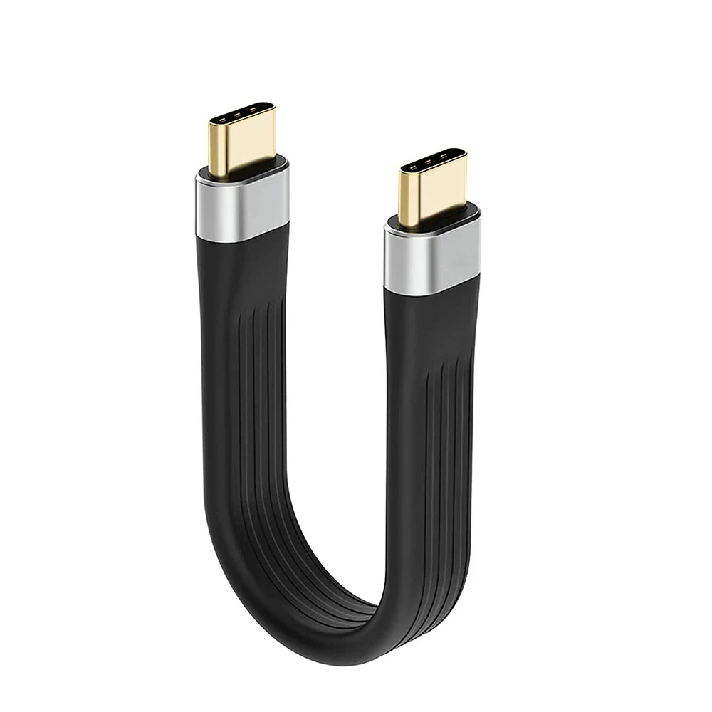 4K USB-C 3.1 Gen 2 Cable 10G Emark Chip Short Type C USB-C to video sync charger cable PD 60W 4K video for macbook pro
4K USB-C 3.1 Gen 2 Cable 10G Emark Chip Short Type C USB-C to video sync charger cable PD 60W 4K video for macbook pro