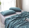 Cheap microfiber dyed ice silk ice and cool dying bedding sheet fabric