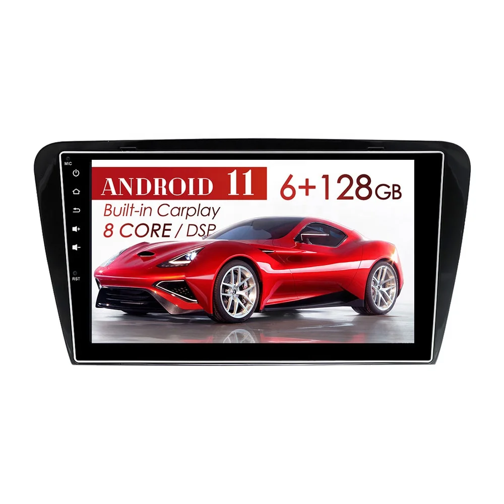 

6+128G Android 11 For Skoda Octavia 2014-2017 IPS Screen Car GPS Auto Navigation Multimedia Player Radio Stereo Carplay Headunit