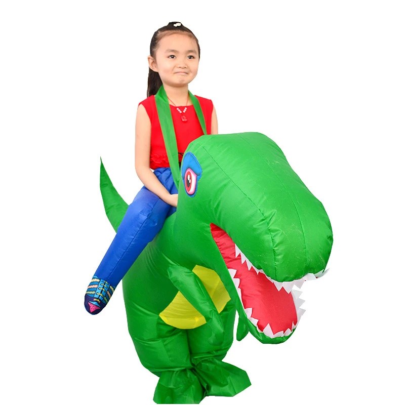 Animal Costumes Animals and Bugs Children Ride on Dinosaur Costume Inflatable Costume Green Dinosaur Suit for Kids
Animal Costumes Animals and Bugs Children Ride on Dinosaur Costume Inflatable Costume Green Dinosaur Suit for Kids