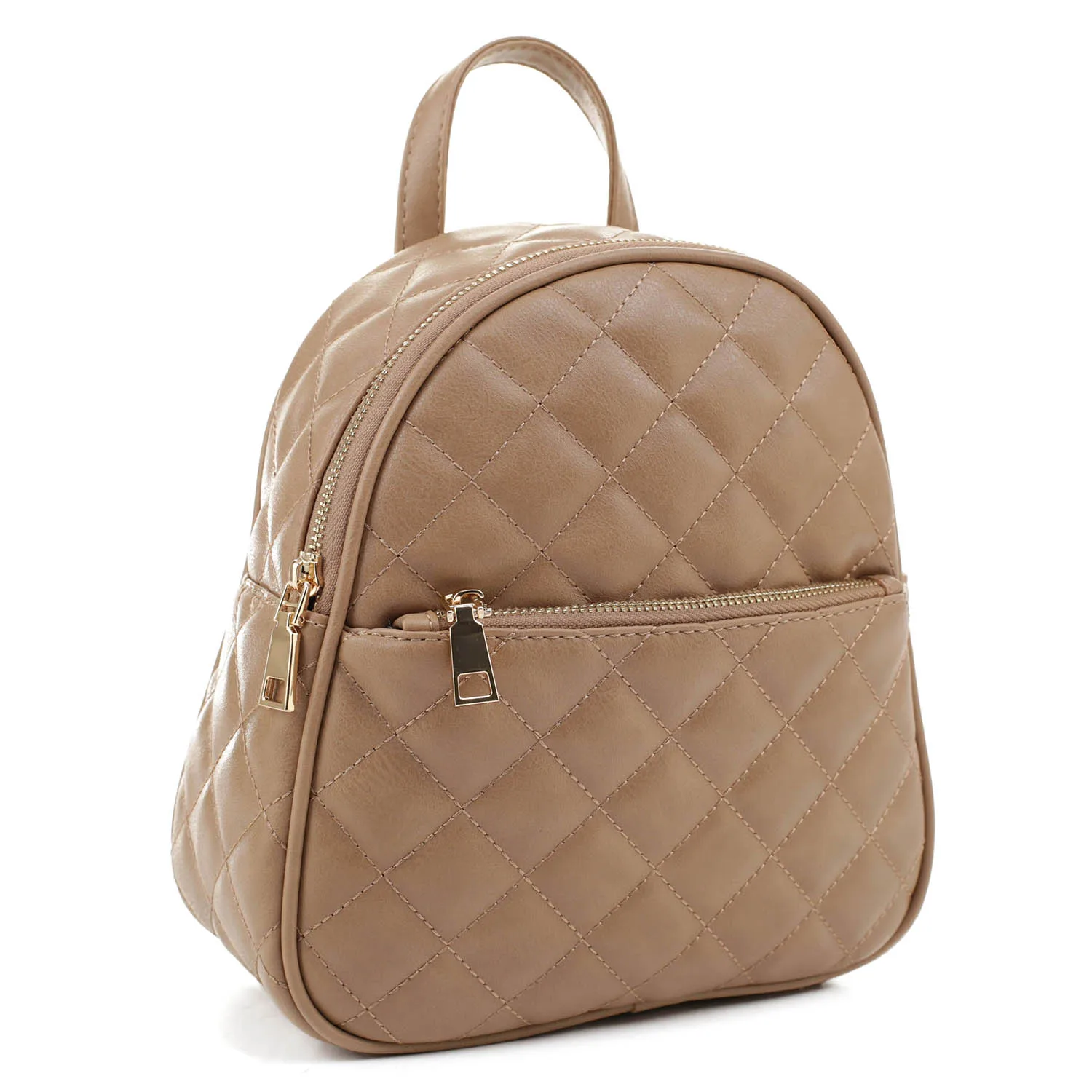 New Women Vegan Leather Shoulder Bag Multi-Function Small Backpack Girls Quilted School Backpack, Rich colors
New Women Vegan Leather Shoulder Bag Multi-Function Small Backpack Girls Quilted School Backpack, Rich colors