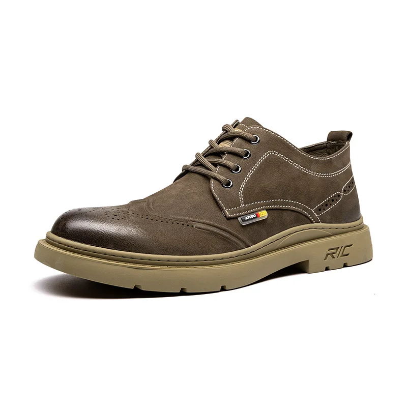 Factory Hot Selling Leaveland Brand Top Quality Handmade Genuine Leather Men Formal Lace up Shoes Leather Oxford, Dark brown light brwon
Factory Hot Selling Leaveland Brand Top Quality Handmade Genuine Leather Men Formal Lace up Shoes Leather Oxford, Dark brown light brwon