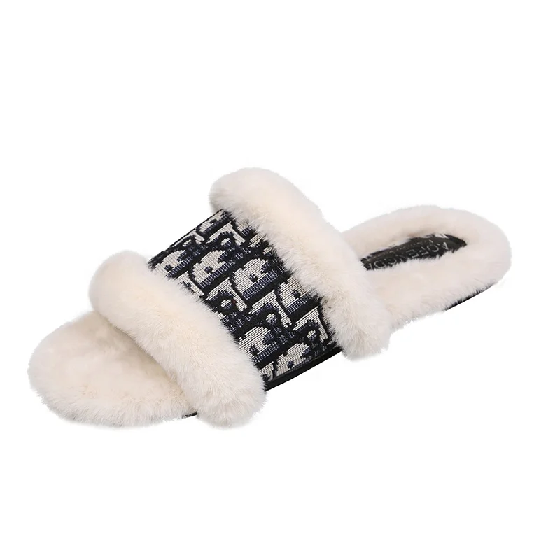 2020 newest fashion indoor outdoor fur flat with printing lace lady slides summer autumn winter women plush shoes, As pictures
2020 newest fashion indoor outdoor fur flat with printing lace lady slides summer autumn winter women plush shoes, As pictures