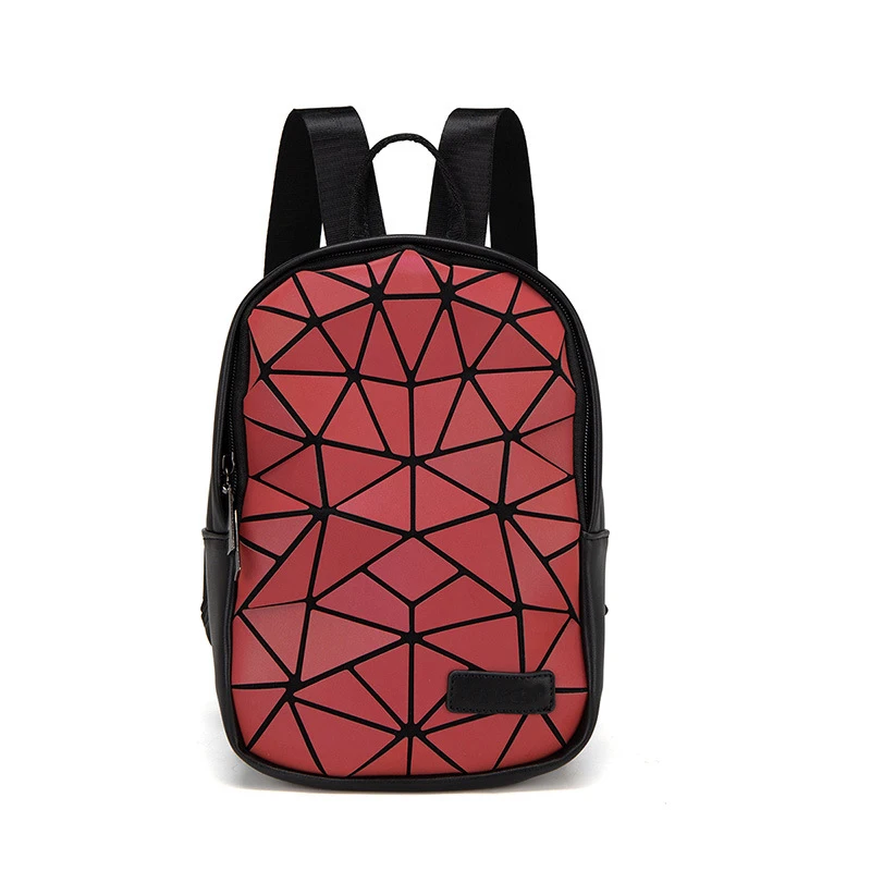 Geometric Backpack Luminous Holographic Color Changes Flash Reflective Rucksack Rucksack, Customized
Geometric Backpack Luminous Holographic Color Changes Flash Reflective Rucksack Rucksack, Customized