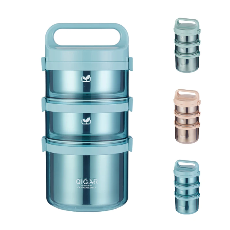 Multi-layer portable lunch box smart storage food container insulated food warmer container
Multi-layer portable lunch box smart storage food container insulated food warmer container