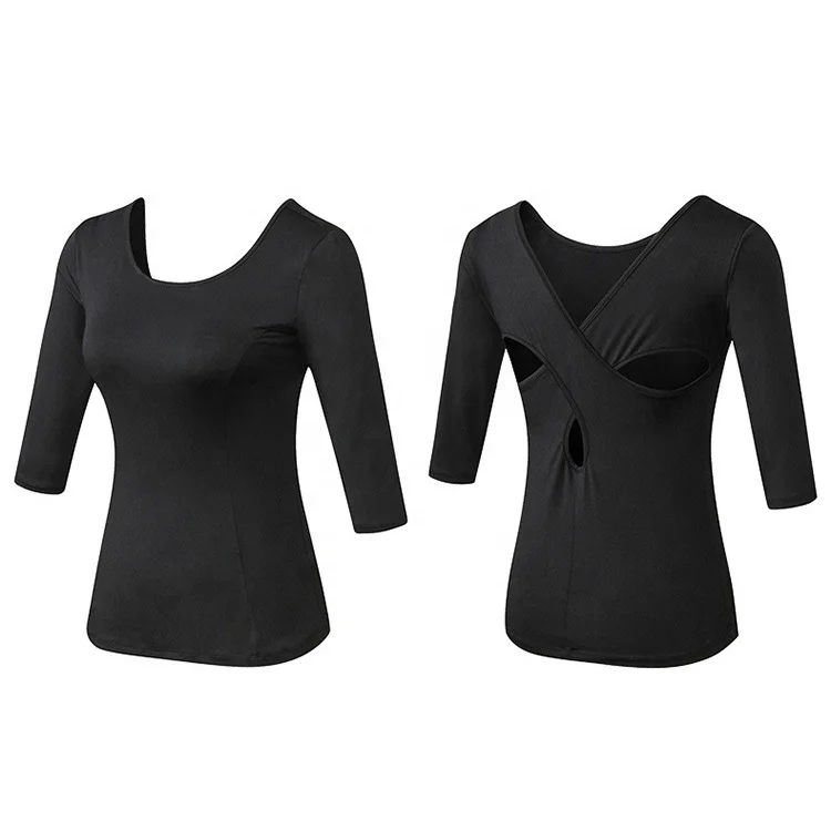 Factory Wholesale Sublimation Sports Fitness Long Sleeve T Shirt For Women, Custom color
Factory Wholesale Sublimation Sports Fitness Long Sleeve T Shirt For Women, Custom color