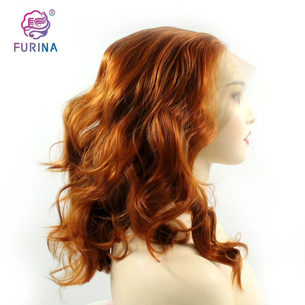 Best quality 13*4 Heat Resistant Synthetic Lace Front Wigs Ginger Korea 14inch wavy BOB lace wigs
Best quality 13*4 Heat Resistant Synthetic Lace Front Wigs Ginger Korea 14inch wavy BOB lace wigs