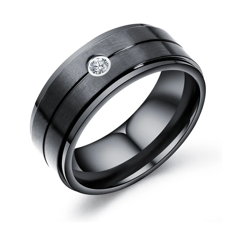 2021 Hot Sale stainless steel with cubic zirconia jewelry simple design ring for men and boys
2021 Hot Sale stainless steel with cubic zirconia jewelry simple design ring for men and boys