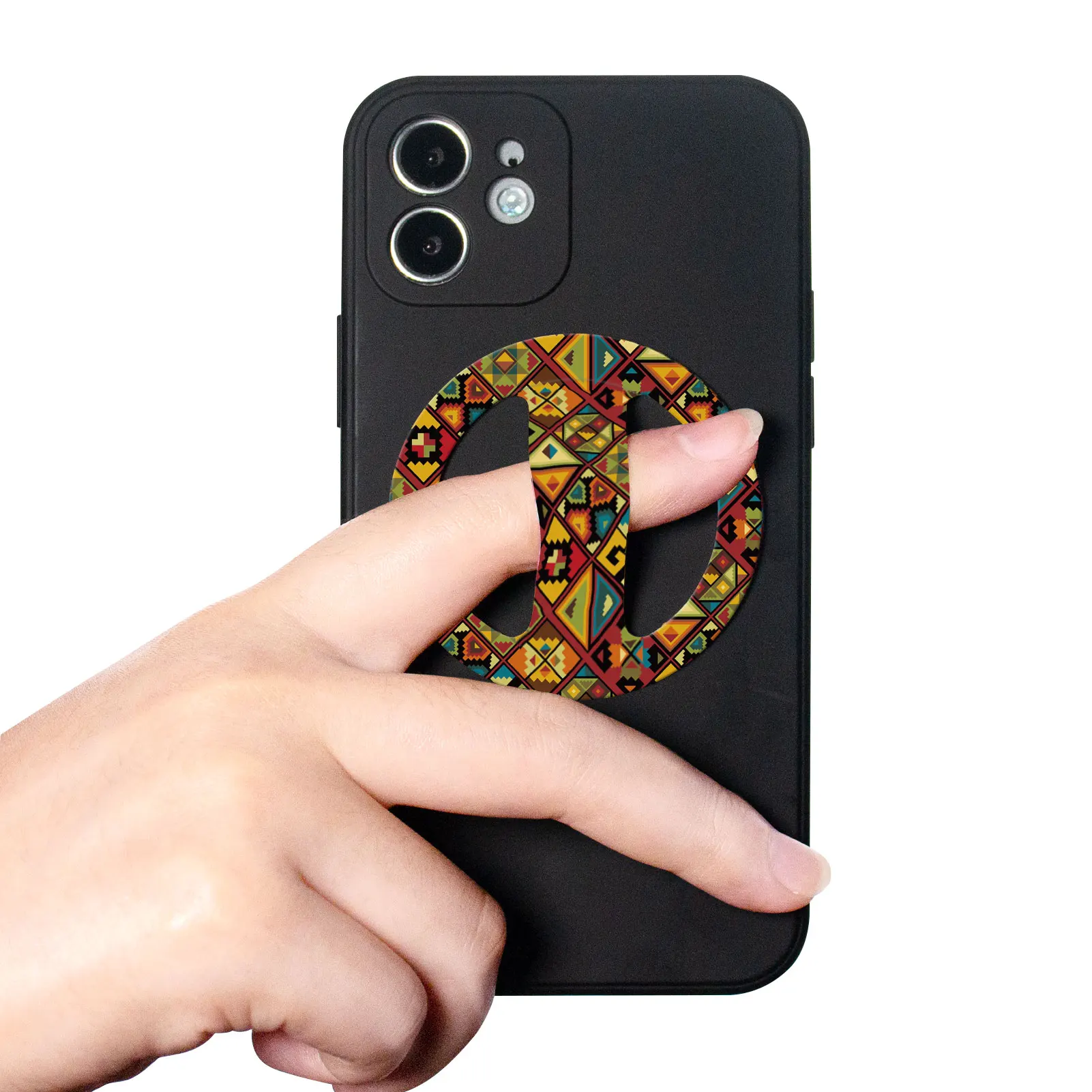 Elastic Silicone Phone Grip Attachable to Magnetic Mount Ultra-Thin Cell Phone Holder for Hand Phone Strap, Customized color
Elastic Silicone Phone Grip Attachable to Magnetic Mount Ultra-Thin Cell Phone Holder for Hand Phone Strap, Customized color