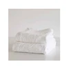 White bedsheet bedspread with pillow case bed set