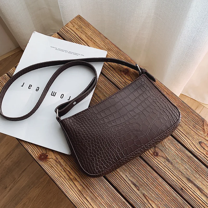 Retro pu leather crocodile pattern crossbody women hand bags shoulder bag for women, As show
Retro pu leather crocodile pattern crossbody women hand bags shoulder bag for women, As show