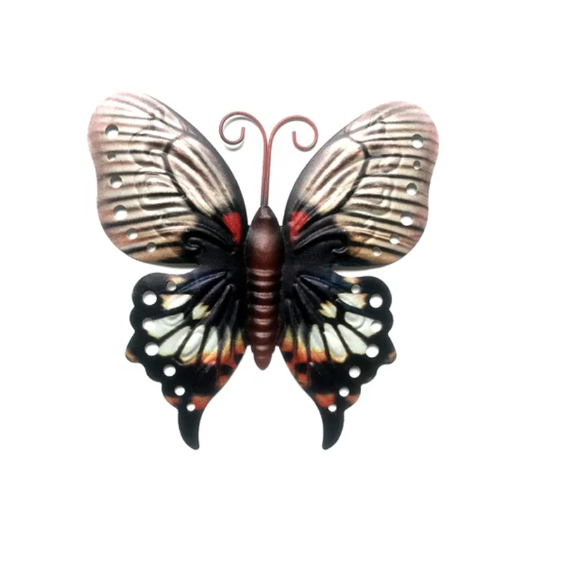 Time Slow Amazon metal 3D wall decoration suitable for outdoor home garden decoration wrought iron butterfly wall hanging
Time Slow Amazon metal 3D wall decoration suitable for outdoor home garden decoration wrought iron butterfly wall hanging