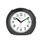 2020 BB08011 cute design ABS plastic aa battery operated quartz analog table alarm clock with snooze and back light
