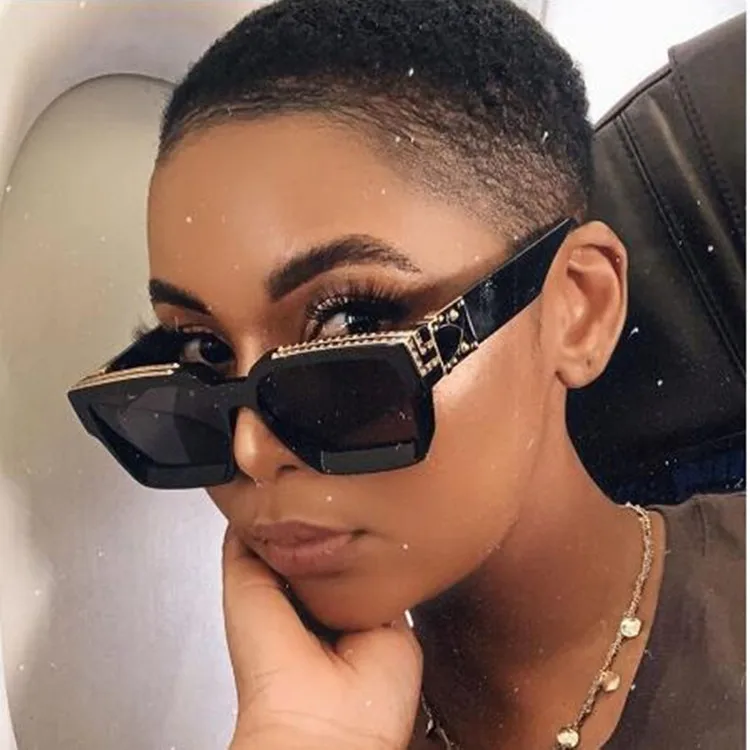 2021 New Trendy Square Retro Oversized Sunglasses Women Designer Luxury Shades Sun Glasses Fashionable Sunglasses Mens, As pictures or customized color
2021 New Trendy Square Retro Oversized Sunglasses Women Designer Luxury Shades Sun Glasses Fashionable Sunglasses Mens, As pictures or customized color