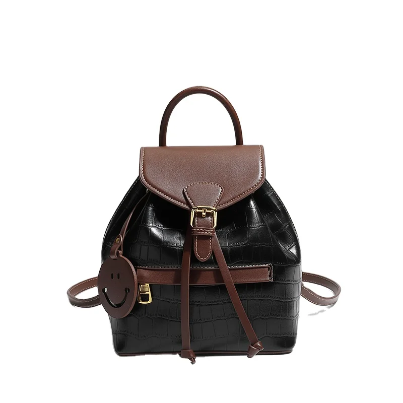 Vintage Wholesale Fashion 2021 Women Back Pack Leather PU Lady Backpack Female School Bags Backpack
Vintage Wholesale Fashion 2021 Women Back Pack Leather PU Lady Backpack Female School Bags Backpack