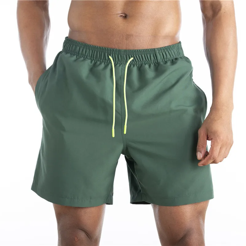 

Custom Logo Men's Quick Dry Boardshorts Multi Pockets Swim Trunks With Mesh Lining Beach Shorts For Men Swimshorts, Black, gray, red, yellow, blue, orange, navy and so on