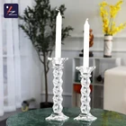 High Quality Crystal Candle Holder Candelabra Crystal Candlestick