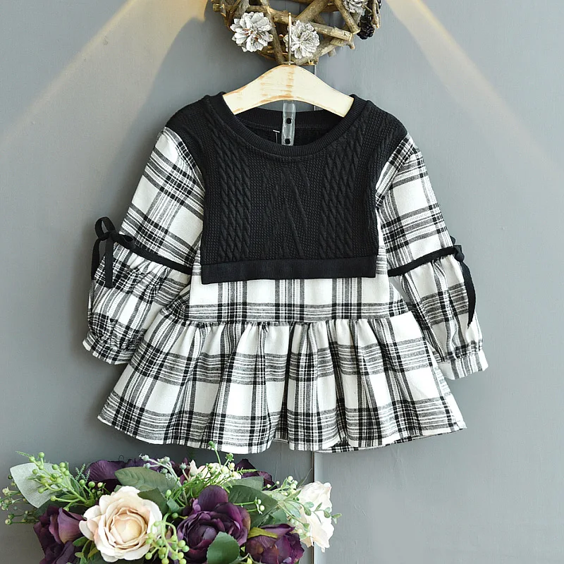 2021 Wholesale Children Clothing New Fashion Toddler Kids Outfits Long Sleeve Patchwork Dress Plaid Casual Girls Dress, Picture shows
2021 Wholesale Children Clothing New Fashion Toddler Kids Outfits Long Sleeve Patchwork Dress Plaid Casual Girls Dress, Picture shows