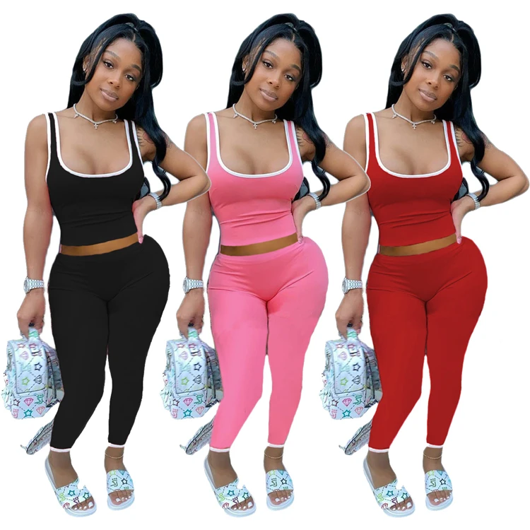 Women's Clothing Trend Summer 2021 2 Piece Pants Sets Women Two Piece Set Women Sexy Outfits, As pictures or customized color
Women's Clothing Trend Summer 2021 2 Piece Pants Sets Women Two Piece Set Women Sexy Outfits, As pictures or customized color