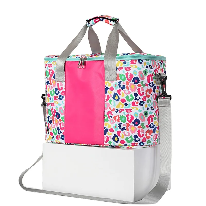 Personalized Cooler Bag Wholesale Women Monogram Colorful Leopard Nylon Cooler Bag For Summer Holiday, Blue /grey /green/ red/pink
Personalized Cooler Bag Wholesale Women Monogram Colorful Leopard Nylon Cooler Bag For Summer Holiday, Blue /grey /green/ red/pink
