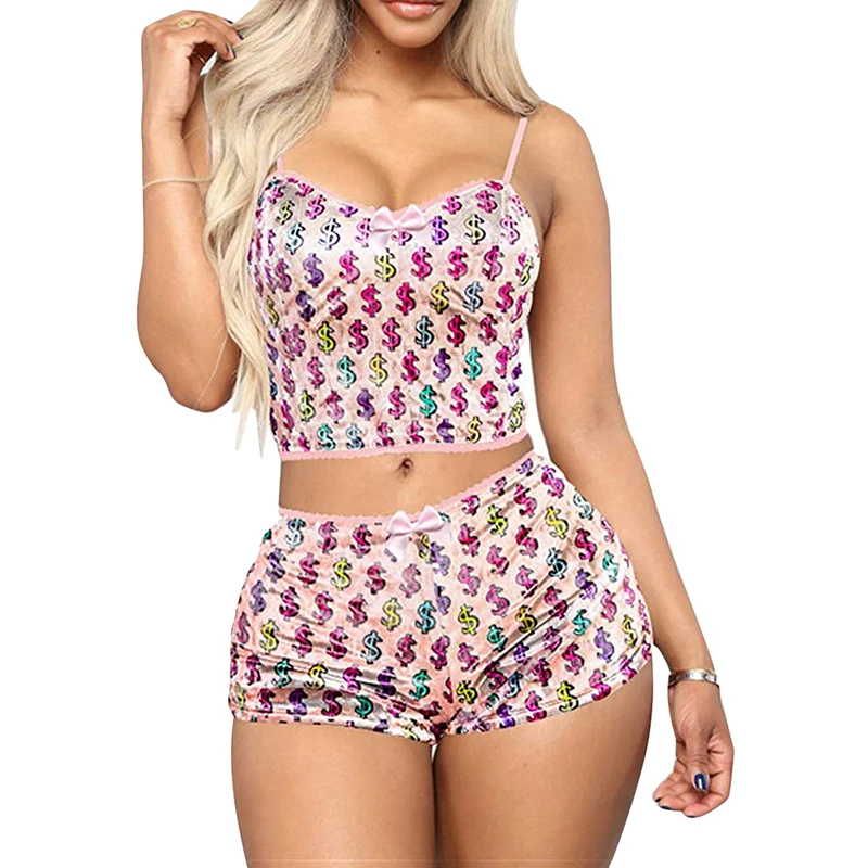 Custom Summer Sleepwear Short Pajamas Sets Chinese Satin Pajamas Women Female Pajamas, Shown
Custom Summer Sleepwear Short Pajamas Sets Chinese Satin Pajamas Women Female Pajamas, Shown