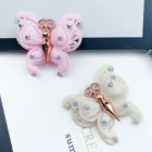 Double color butterfly shoe accessories shoe buckles and accessories