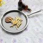 Cooking Fry Pan Set Full Honey Comb Non-Stick Pan Tri-ply Stainless Steel Frying Pan Cooking Cookware Set