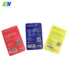 Sachets Sachets Biodegradable Biodegradable 3 Side Seal Sachets Mini Ziplock Weed Bags Packaging