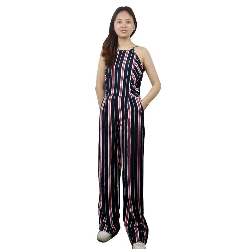 jumpsuit women 2021 Summer Women Stripe Sleeveless Vest Shirt Tops Blouse Pants Set
jumpsuit women 2021 Summer Women Stripe Sleeveless Vest Shirt Tops Blouse Pants Set