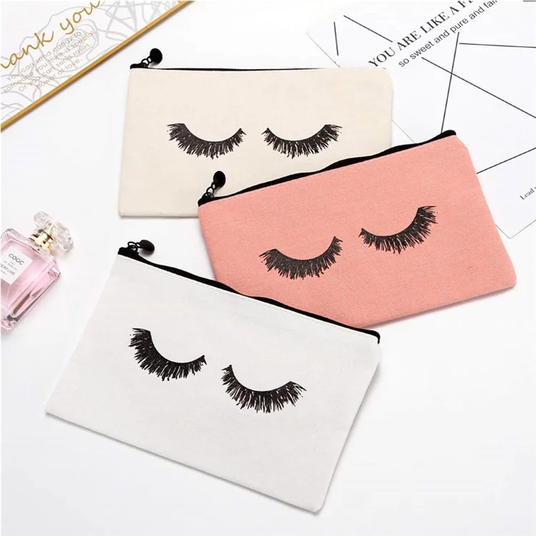 YAESHII Travel With Zipper Cosmetic Makeup Bag Pouch Custom Logo Printed Eco Friendly Organic Cotton Canvas, White
YAESHII Travel With Zipper Cosmetic Makeup Bag Pouch Custom Logo Printed Eco Friendly Organic Cotton Canvas, White