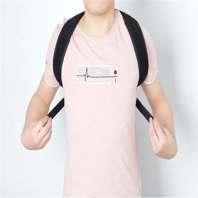 Men and Women Adjustable Straightener Supports Shoulder and Upper Back Posture Corrector, Black
Men and Women Adjustable Straightener Supports Shoulder and Upper Back Posture Corrector, Black