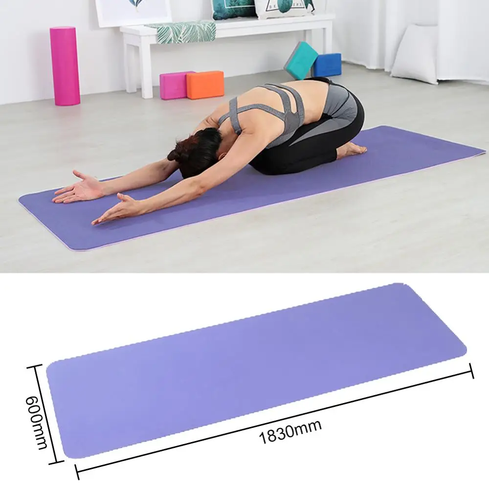 Universal Outdoor 6mm TPE Non slip Yoga Mats Tasteless Pilates Gym Exercise Sport Pads for Fitness, Customized
Universal Outdoor 6mm TPE Non slip Yoga Mats Tasteless Pilates Gym Exercise Sport Pads for Fitness, Customized
